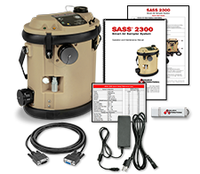 SASS 2300 air sampler system. Part Number: 7000-159-038-xx