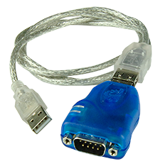 USB to RS-232 Adapter — P/N 7000-0004-01