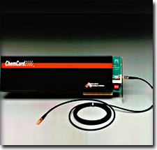 ChemCard2000, integrated fiber optic measurement system